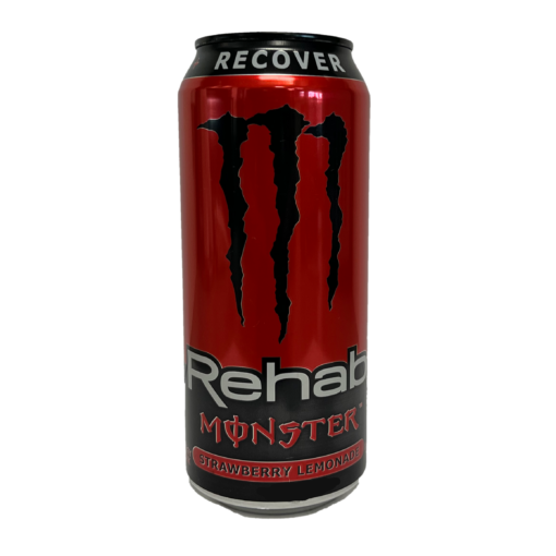 Monster Rehab Strawberry Lemonade, Monster Energy