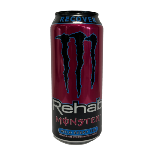 Monster Rehab Wild Berry Tea, Monster Energy